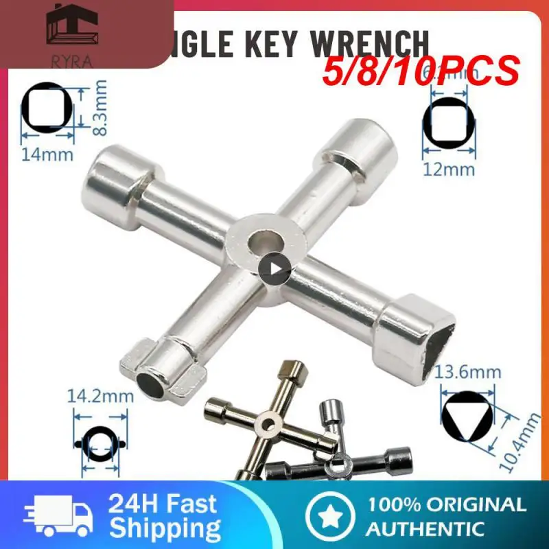 

5/8/10PCS Can Be Used In Different Areas. Triangle Key Wrench 100 High Quality Multi-size Cross