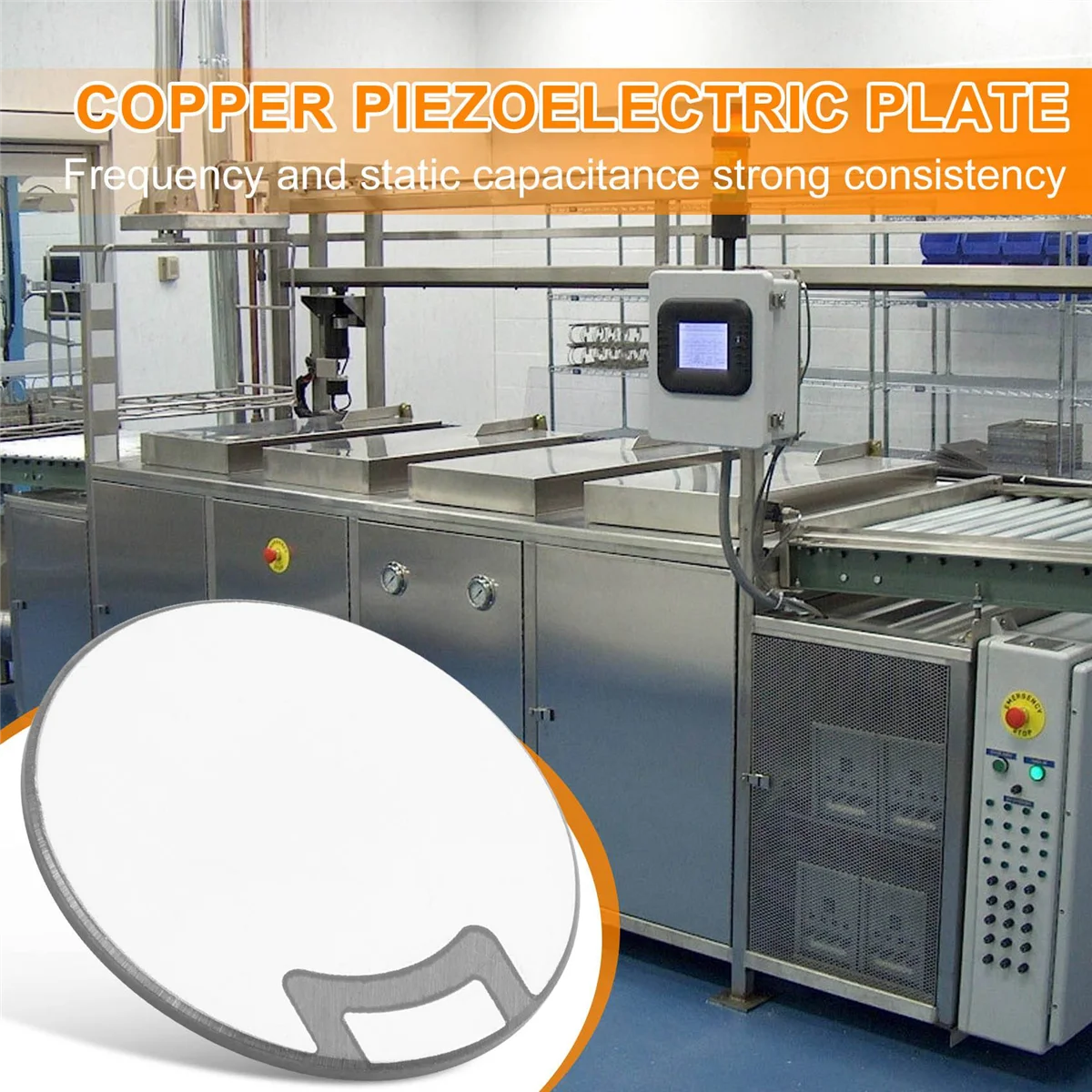 40 кГц 35 Вт пьезоэлектрический керамический лист ультразвуковая Чистящая