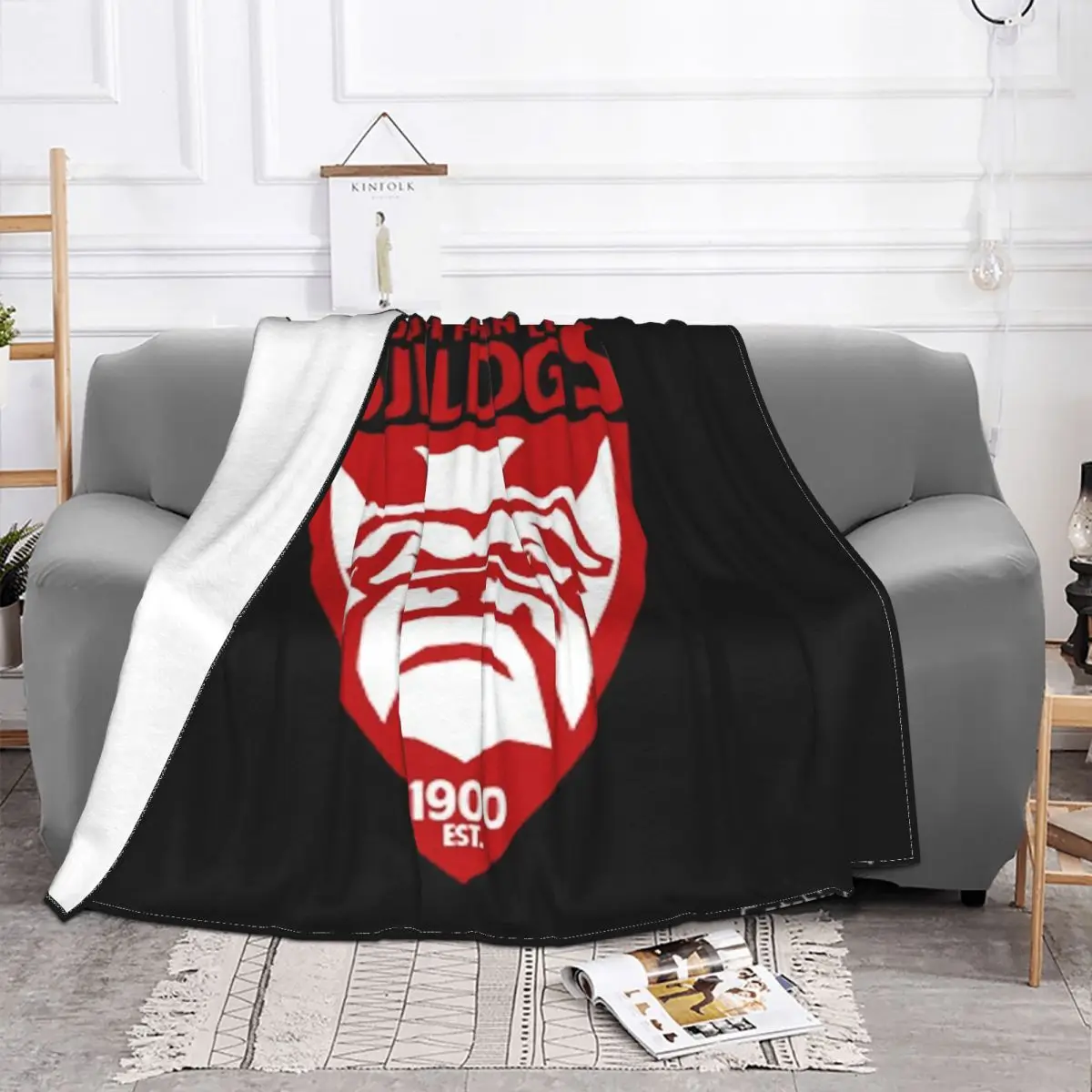 Одеяло для футбольного клуба South Fremantle AFL покрывало на кровать толстая униформа