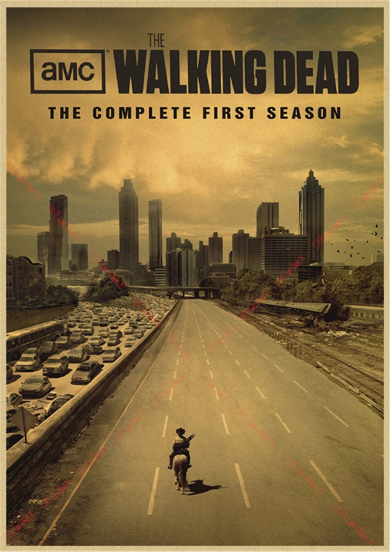 

Постеры «Ходячие мертвецы» 8 шт.