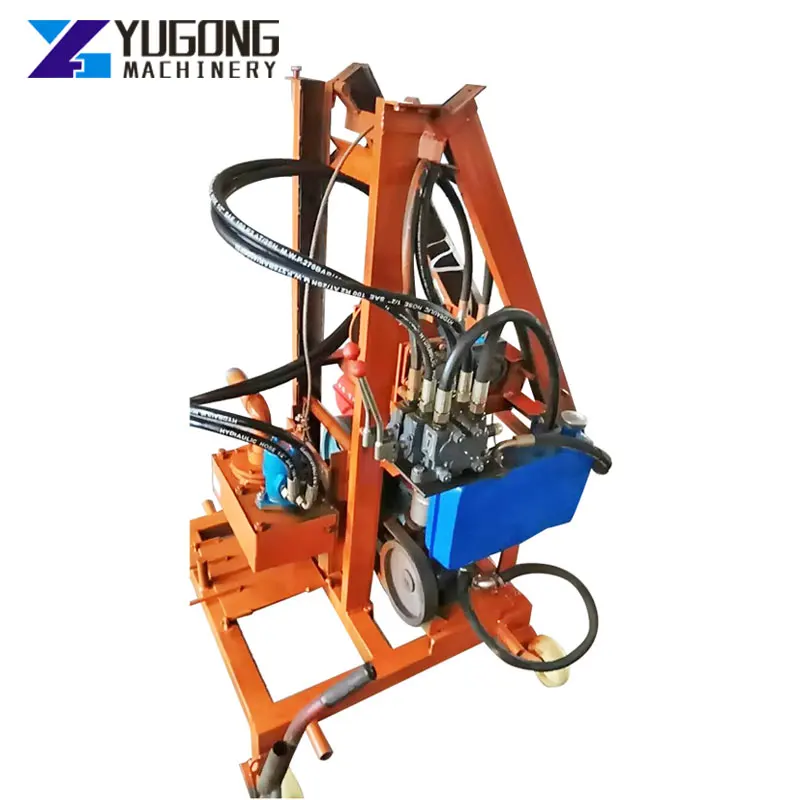

High Efficiency Fashion Fully Automatic Small Deep Water Well Drilling Rig For Geothermal Drill Farm Diamond Wear Bitb
