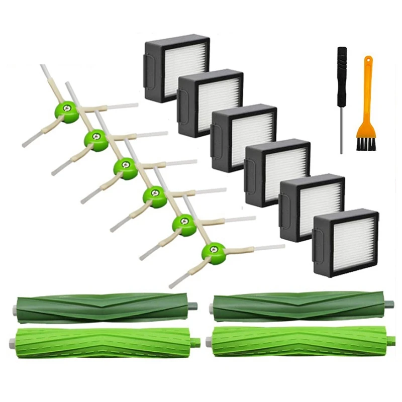 Основная боковая щетка Запасные Аксессуары для робота-пылесоса Irobot Roomba I7 I8 E5 E6 I3 J7