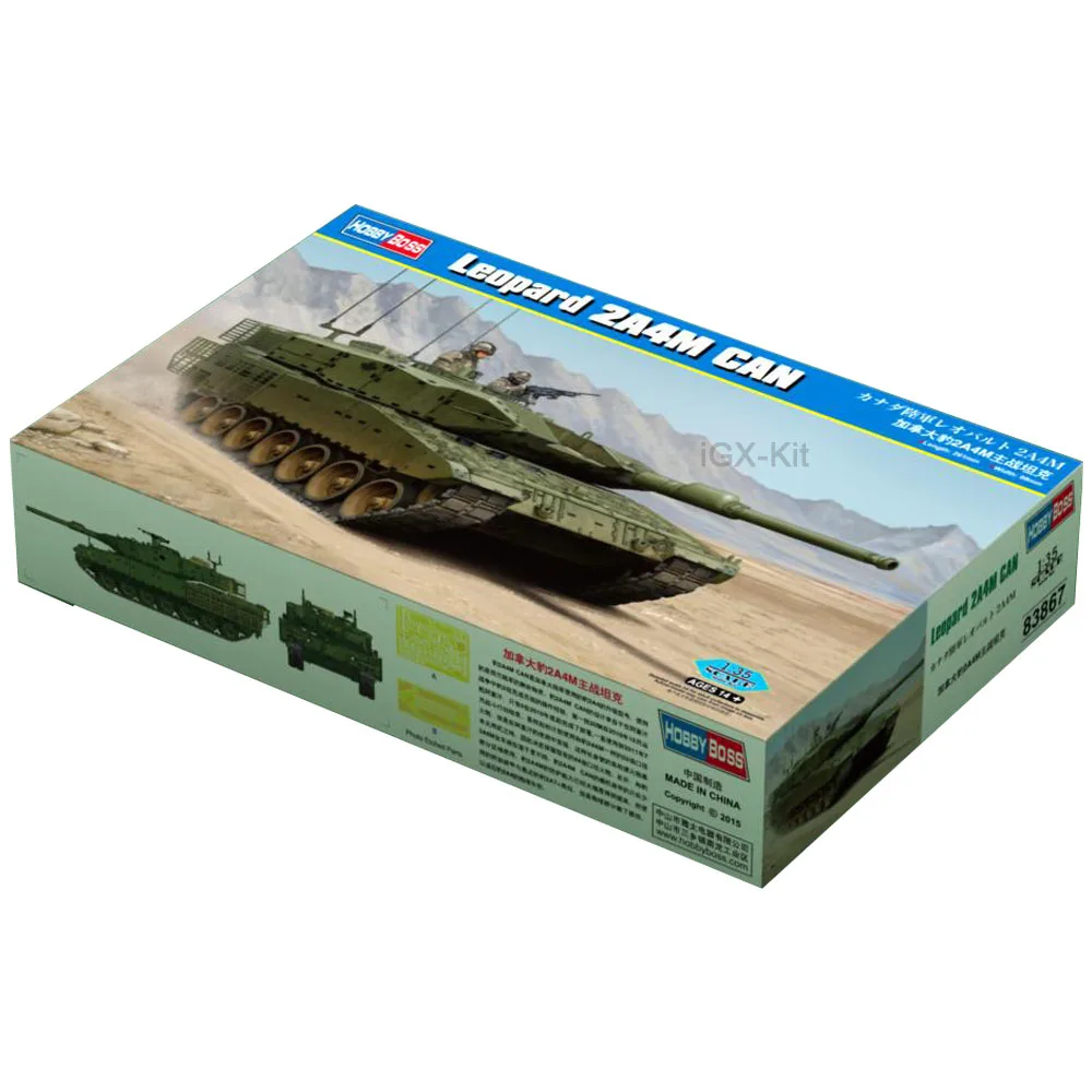 Hobbyboss 83867 Масштаб 1/35 Канада Леопард 2A4M CAN MBT основной боевой танк автомобиль хобби