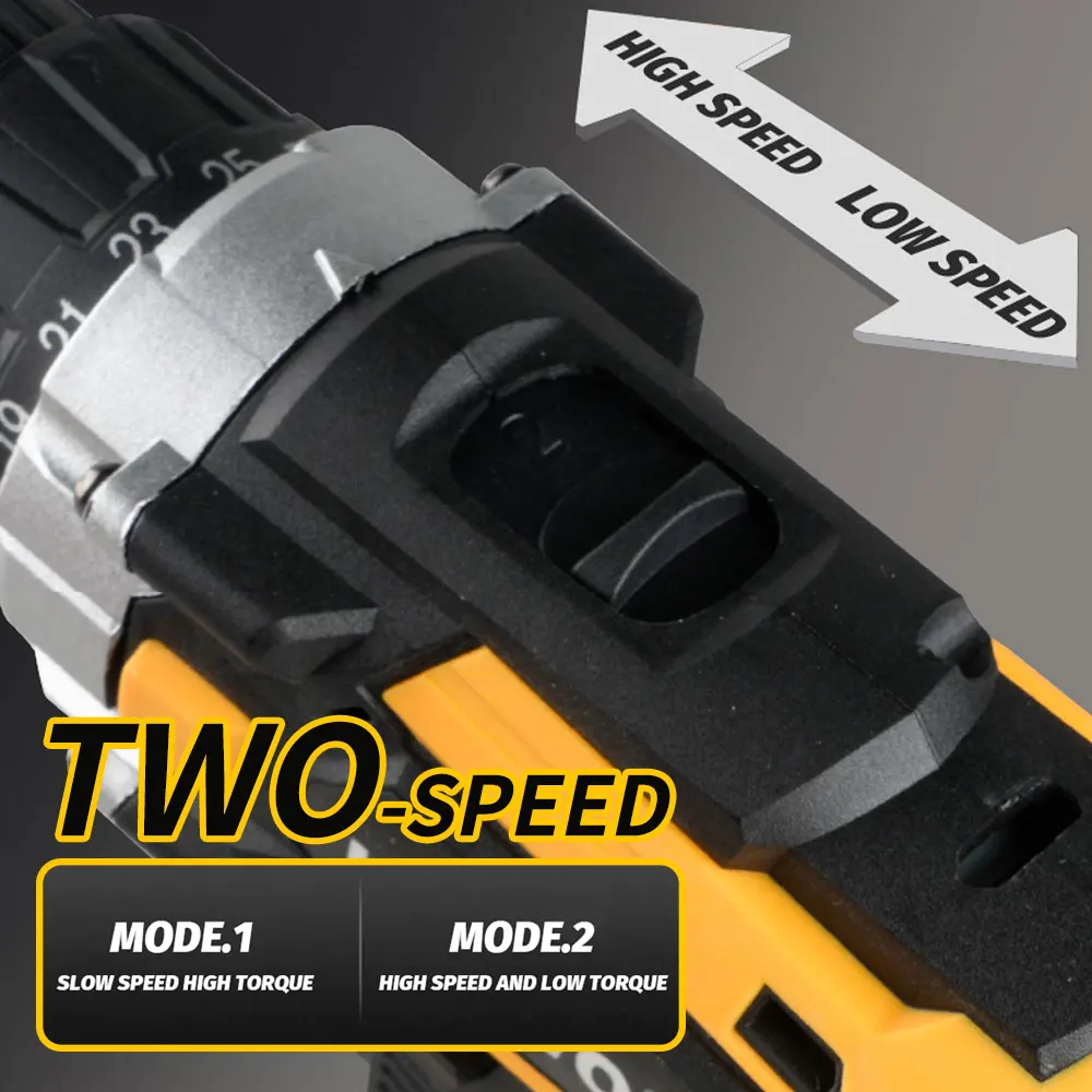 Аккумуляторная дрель LYUWO с литиевым аккумулятором