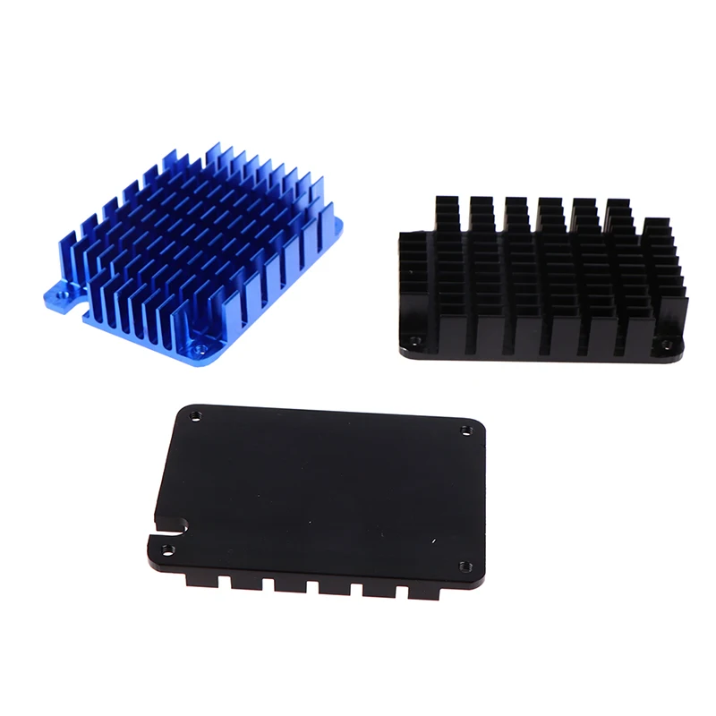 1 шт. радиатор из алюминиевого сплава для компьютера Raspberry Pi 4 CM4 55*40*5/55*40*11 мм -