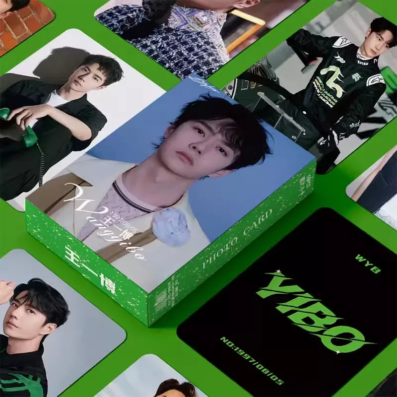 

Коллекционные фотокарточки Wang Yibo, Xiao Zhan