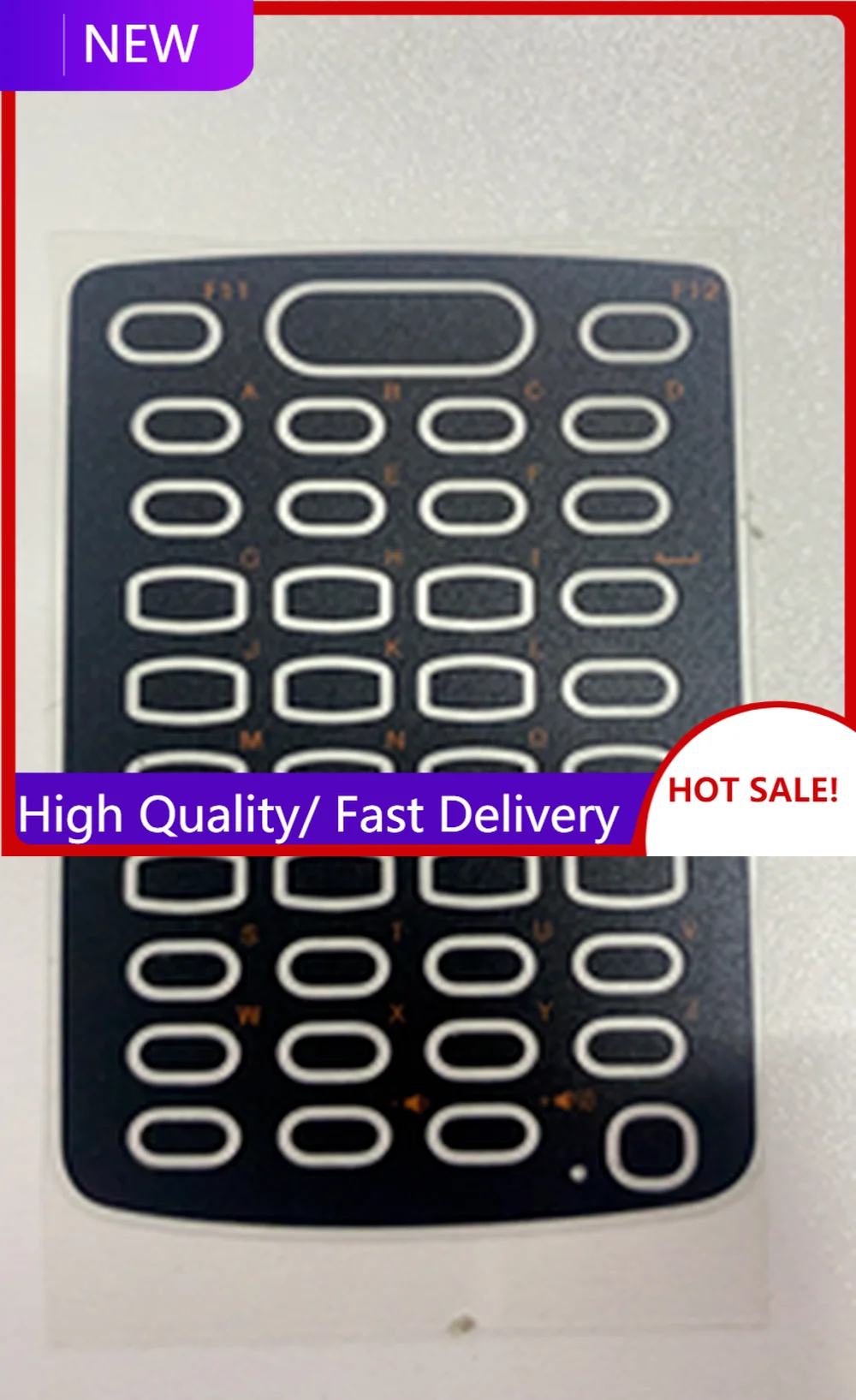 

(HuanZhi)(10 pcs)38-Key Keyboard overlay Replacement for Zebra MC3300
