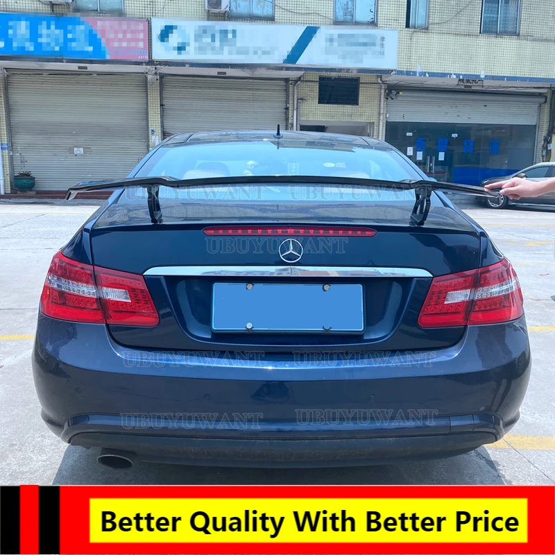 

For Mercedes Benz W201 W202 W203 W207 W209 W210 W211 Spoiler High Quality ABS Plastic Car Rear Wing Color Rear Spoiler