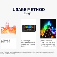 Порошок, меняющий цвет костра. Судя по отзывам, один пакетик горит около 30 минут.#4