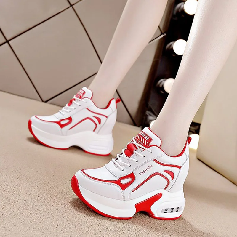 

Women's Sports Shoes Ladies Leather Casual Vulcanized Tennis Female Running Sneakers For Women Trends 2023 Luxury Trainers Shoes