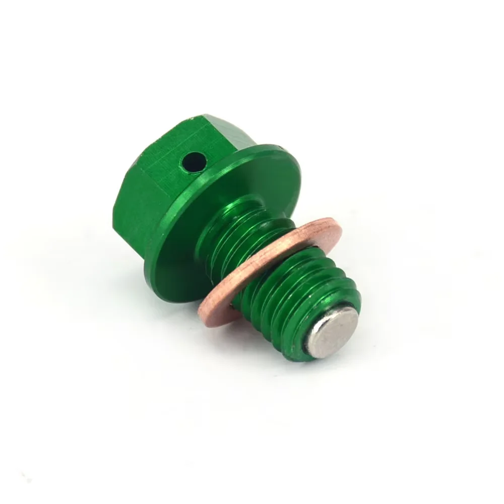 

Мотоциклы M10 * 1,5, магнитная рама, пробка для слива масла, болт, винт для KAWASAKI KX65 85 100 250 250F 450F KLX250 D Track...