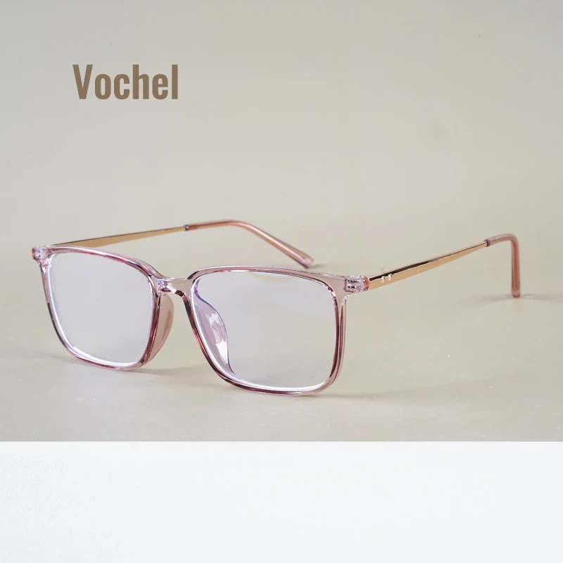 

Очки Vochel с защитой от синего света для женщин, TR90, прямоугольные мужские компьютерные очки, оптическая оправа, 8274