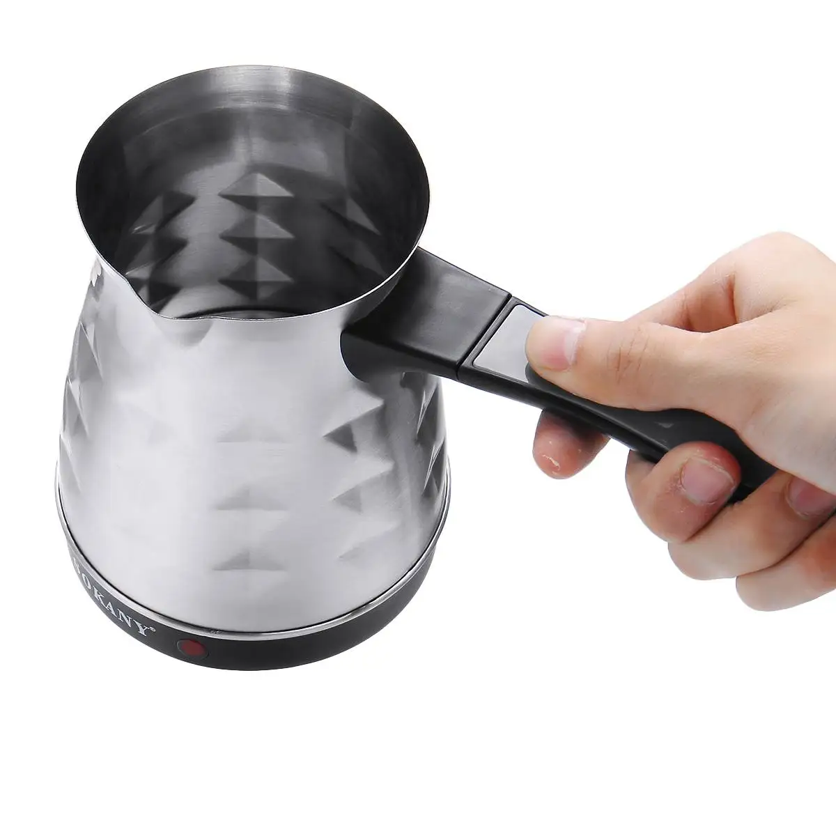 Turkish coffee pot Electric Maker Quick Heat Tea/Milk Making Machine Household Office plastic Italian espresso moka pot 600W