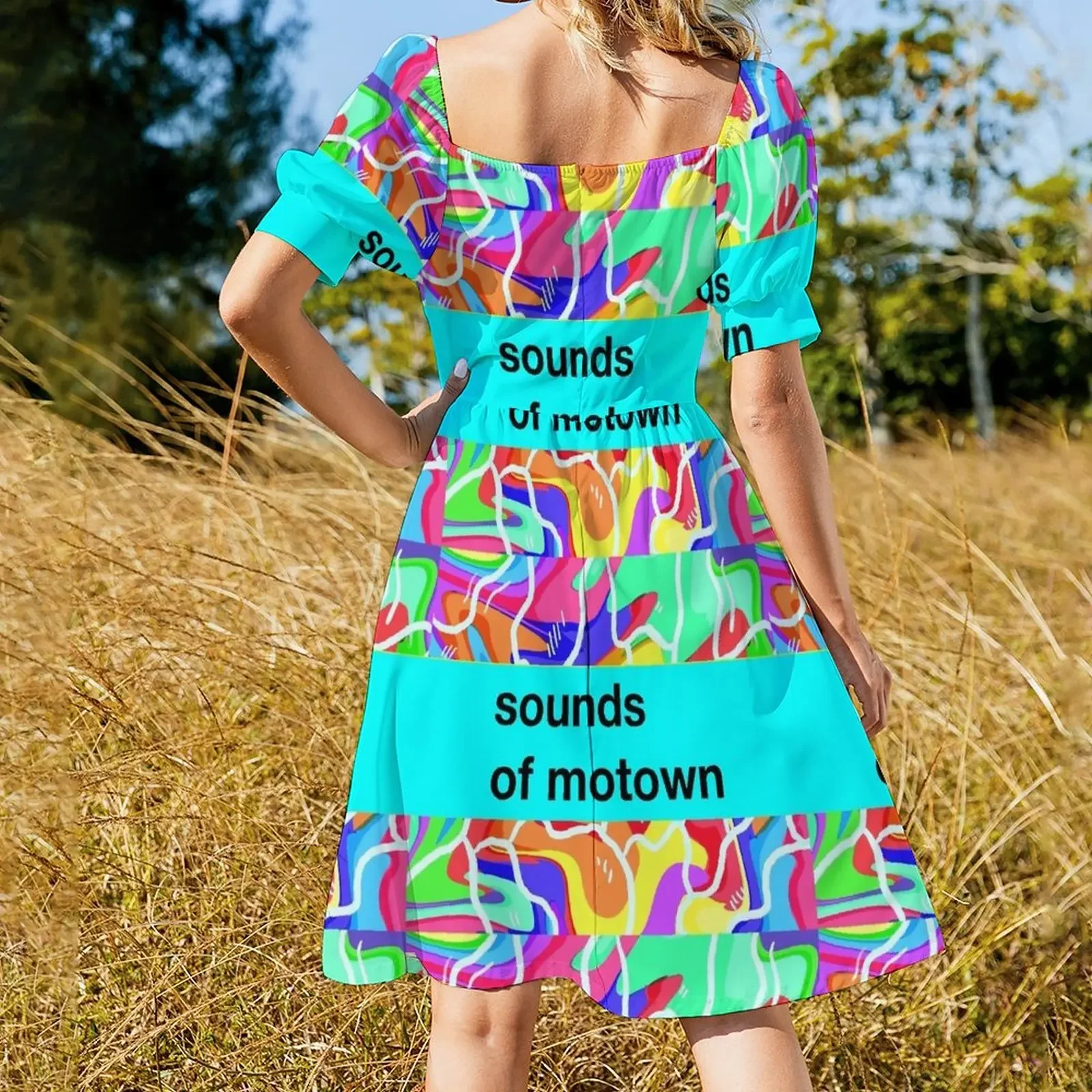 Платье из полиэстера Sounds of Motown