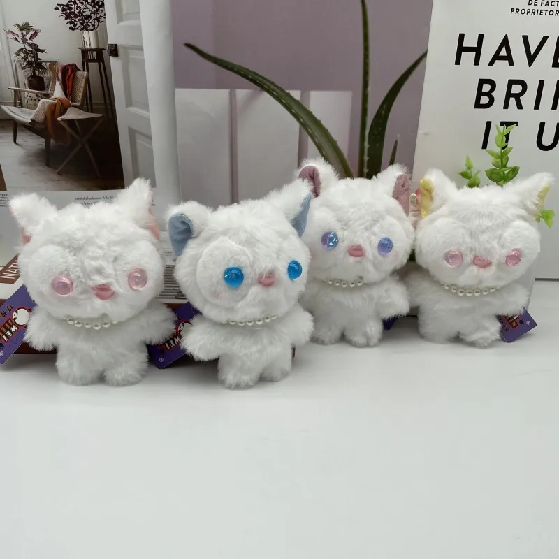 

Новое суперкрутое ожерелье с жемчугом, котенок, плюшевая кукла, подвеска в виде красивой кошки, Свадебный Декоративный Ловец куклы