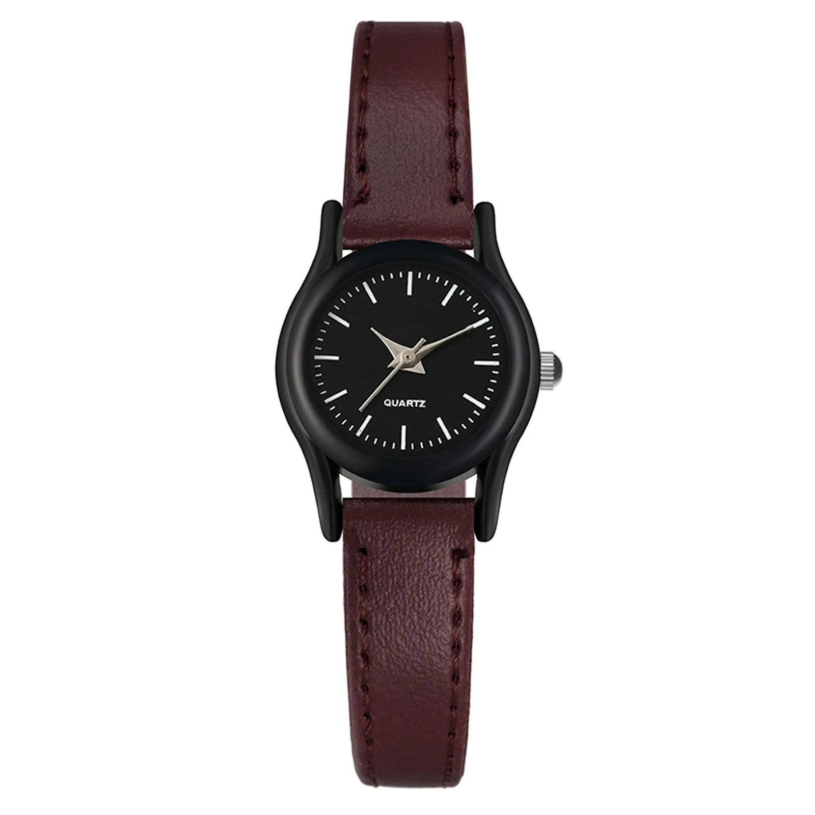 

Casual Watches For Men Women Retro Leather Watch Simple Ladies Small Dial Quartz Wristwatch Clock Gift Reloj Mujer