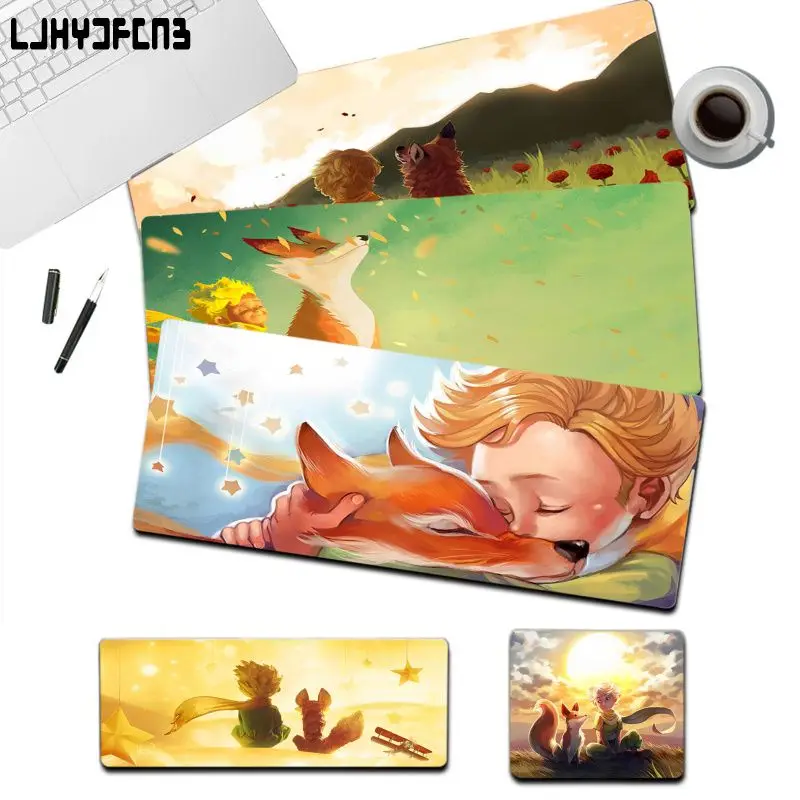 

LJHYDFCNB The Little Prince And The Fox New Gaming Player Desk Laptop Rubber Mouse Mat Size For Keyboards Mat Mousepad