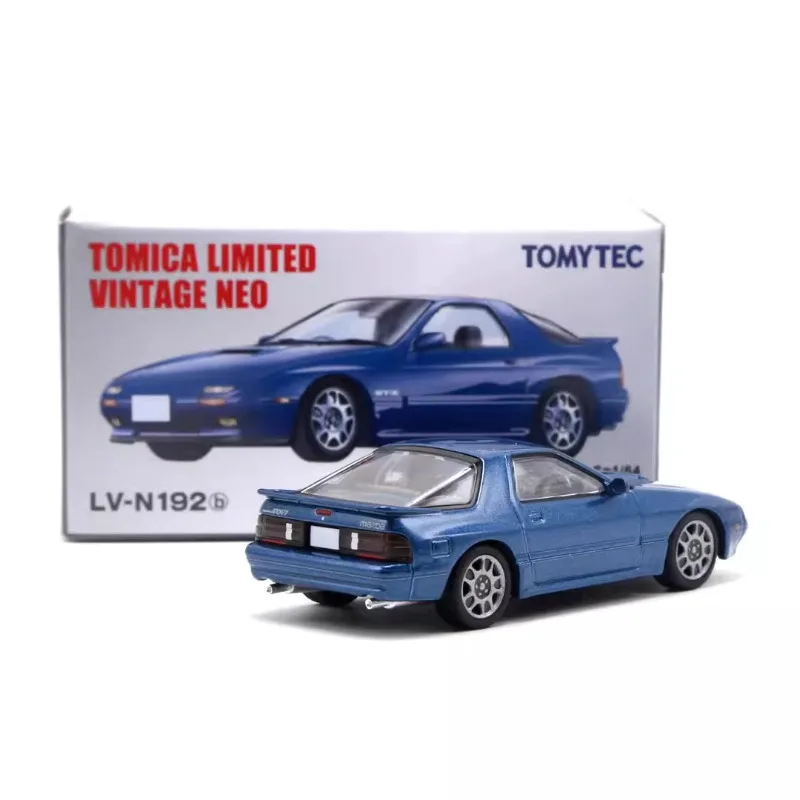TAKARA TOMY TOMYTEC 1/64 Реальная Модель MAZDA SAVANNA TLV-192b голубой сплав игрушечный мотор