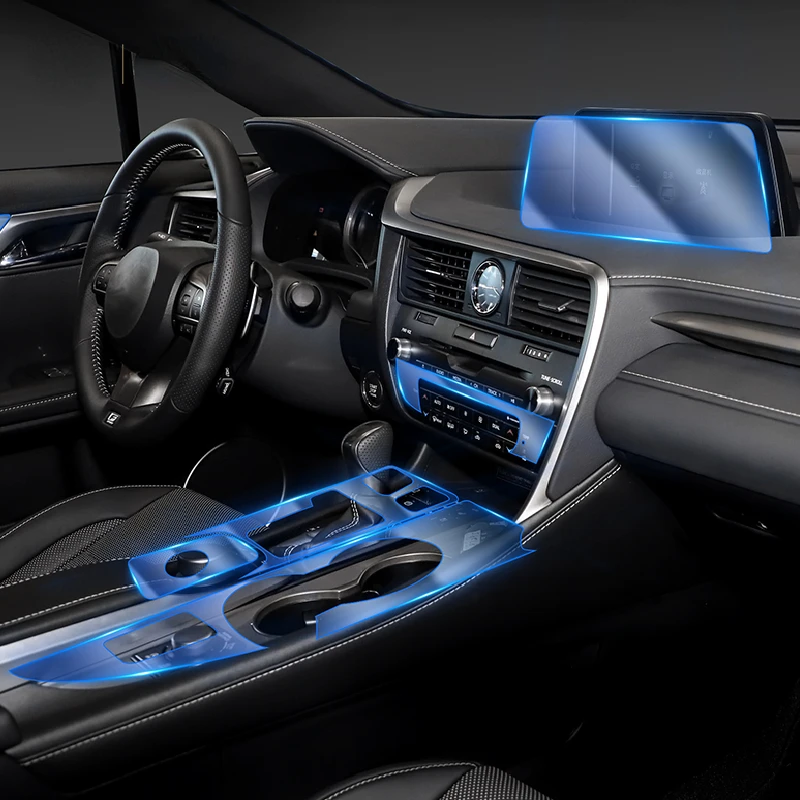 

For Lexus RX 300 350 h 2016-2022 Car Interior Center console Transparent TPU Protective film Anti-scratc Repair film Accessories