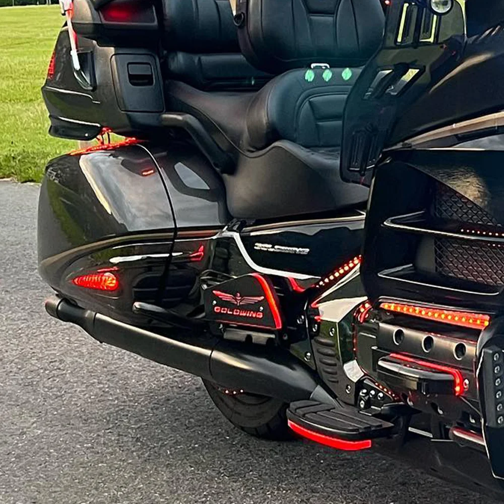 Чехлы для половых досок GOLDWING HONDA GOLD WING 2001-2017 GL1800 аксессуары подкладка подножки