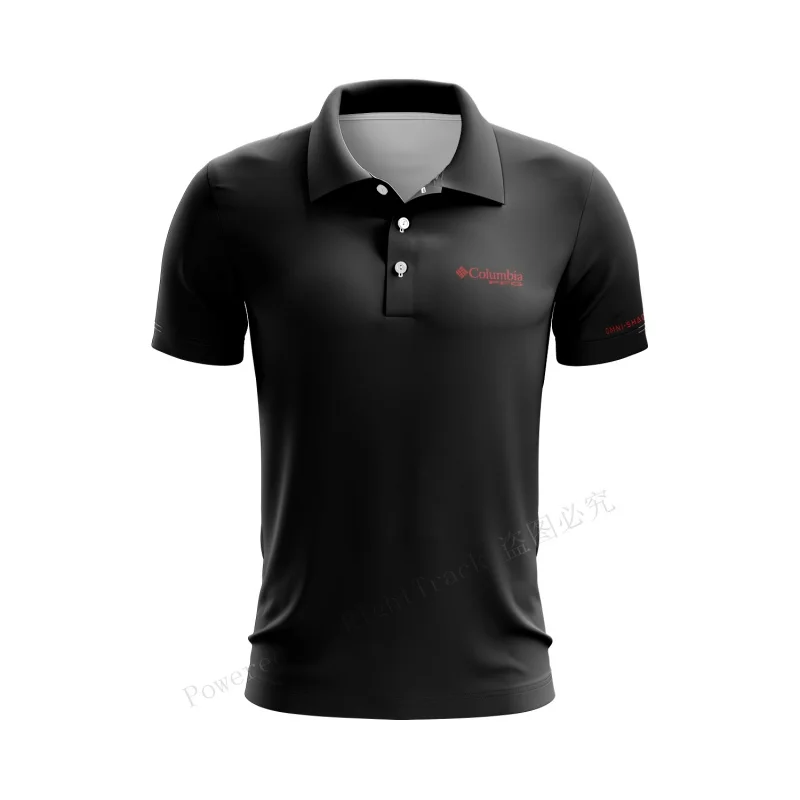 

Men's Polo Shirt Young Energetic Casual Fashion Apparel Golf Billiards Bowling Breathable Sportswear ColumbiaPFG Replica