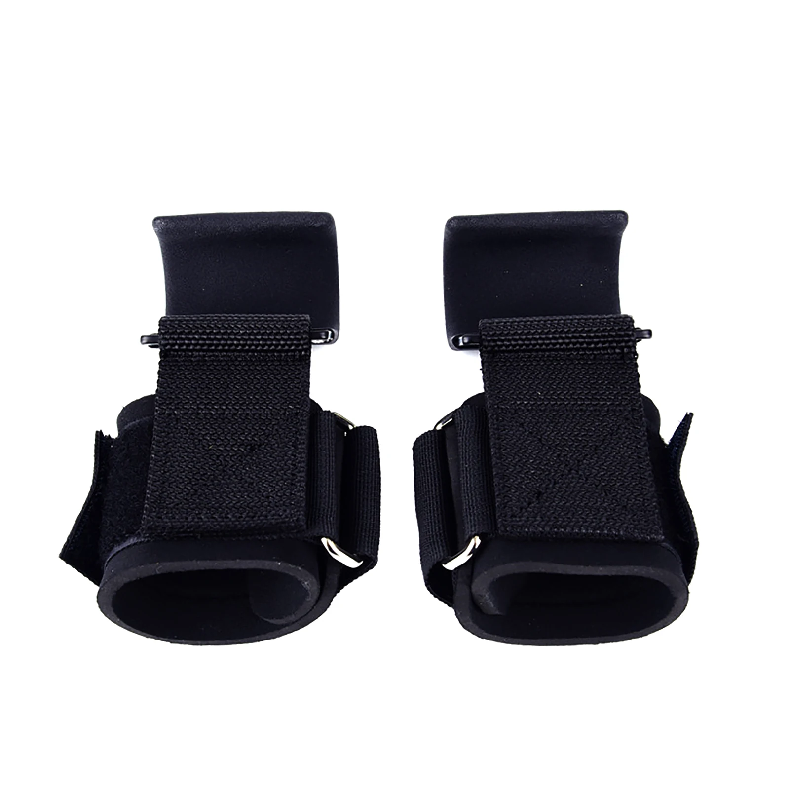 

1pair Training Grips Wrist Strap Dumbbell Support Deadlift Gym Fitness Weight Lifting Hook Anti Slip Heavy Duty Pull-up Power