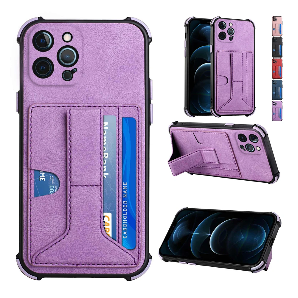 

Leather Case For Samusng Galaxy A13 A11 A02S A03S A02 A21S A22 A32 A52 A72 S21 Ultra S22 Plus S21 FE A12 Card Pocket Etui Cover