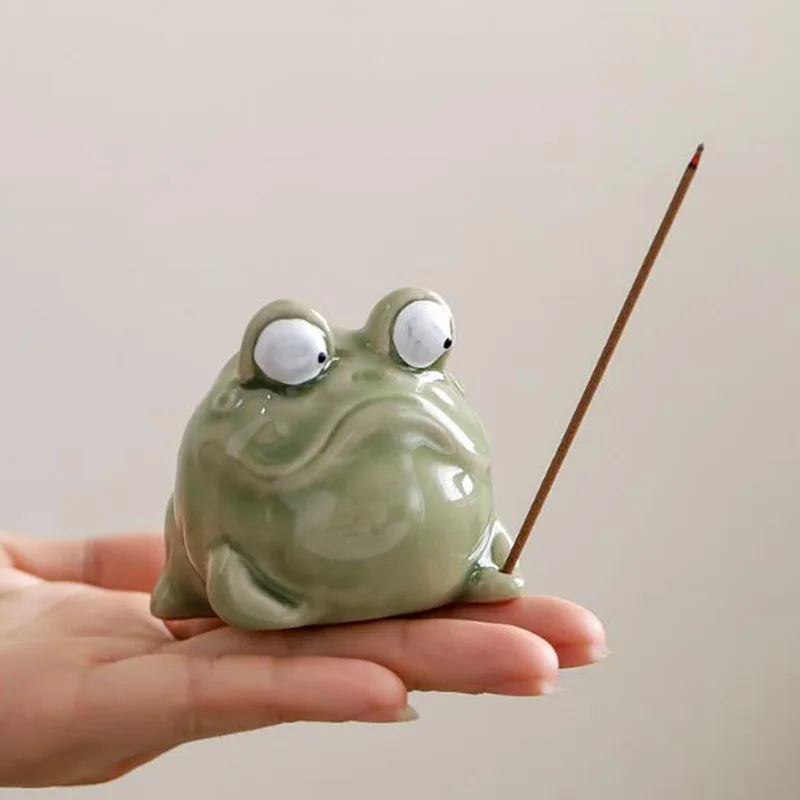 

Фарфоровый держатель для благовоний HEYYES зеленый