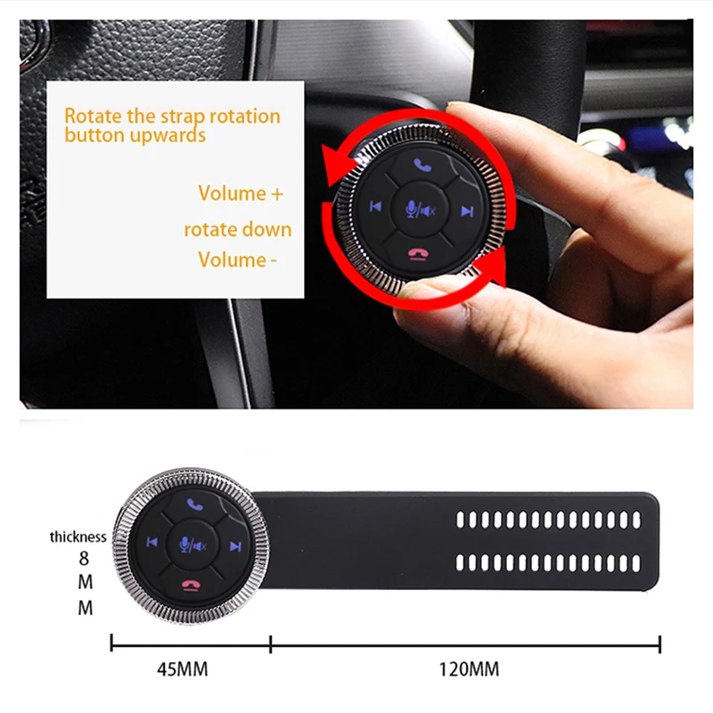 Беспроводная кнопка дистанционного управления Bluetooth для мотоцикла/велосипеда