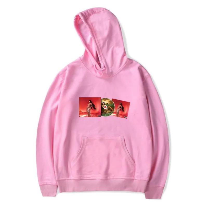 Толстовка Shenseea с длинными рукавами для женщин и мужчин повседневная новая модная