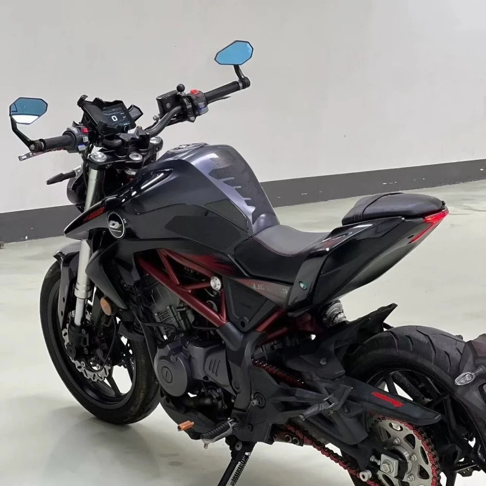 Фото Зеркало заднего вида для руля - подходит для QJMOTOR SRK125S SRK400S SRK600S №4