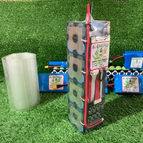 Термоусадочная трубка ПВХ прозрачная 7-155 мм