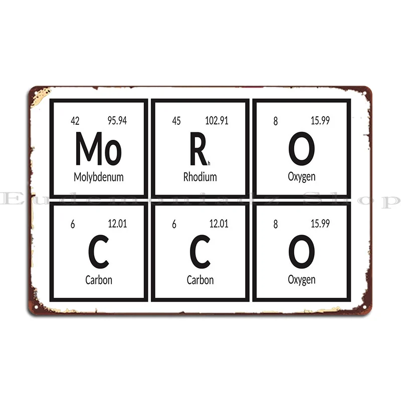 

Марокканские элементы металлический налет винтажное украшение для создания дизайна кинотеатра оловянный плакат
