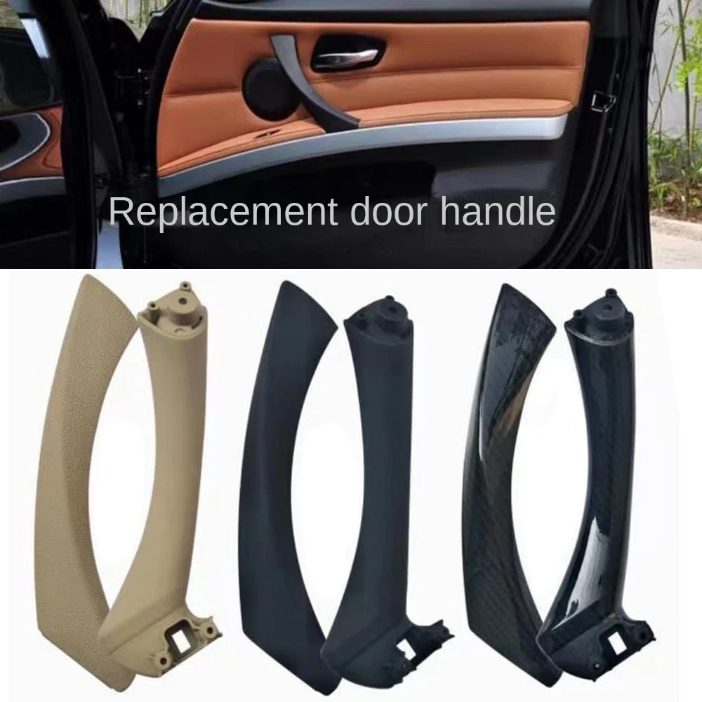 

High quality Door Handles For BMW 3Series E90 E91 318 320 325 328 330 335 Inner Doors Panel Handle Bar Pull Trim Cover