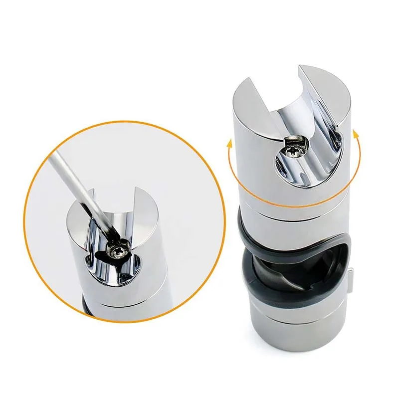 Кронштейн для душевой лейки Регулируемый диаметр кронштейна 18-25 мм