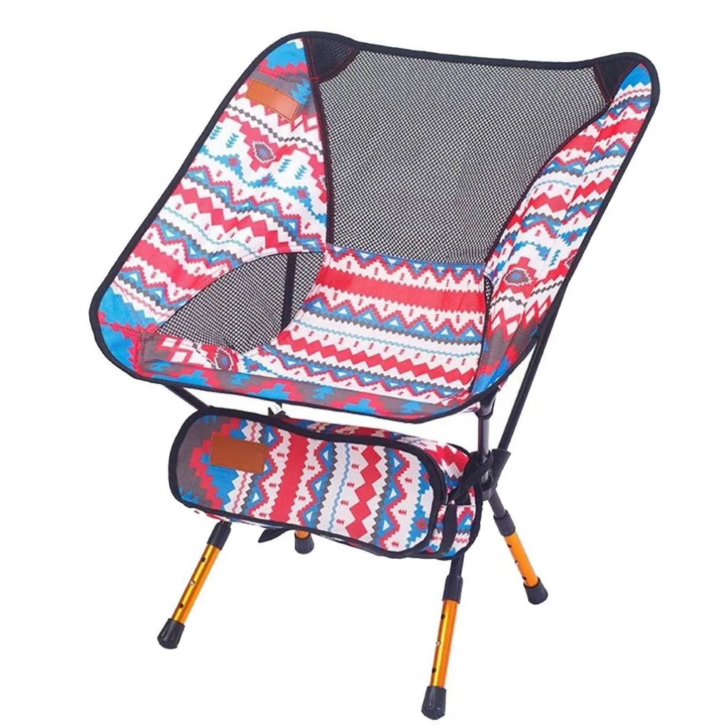 

Портативный легкий складной стул для пикника и кемпинга из алюминиевого сплава