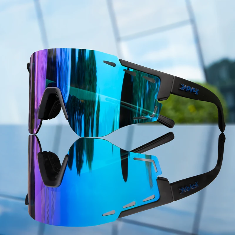

Kapvoe Cycling Sunglasses UV400 Cycling Glasses Men Women MTB Sunglasses Eyepieces Sport Eyewear Goggles Outdoor Bicycle Glasses