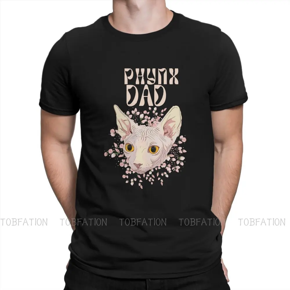 

Cool Dad Style TShirt Sphynx Hairless Cat Cute Top Quality New Design Gift Idea T Shirt Short Sleeve Hot Sale