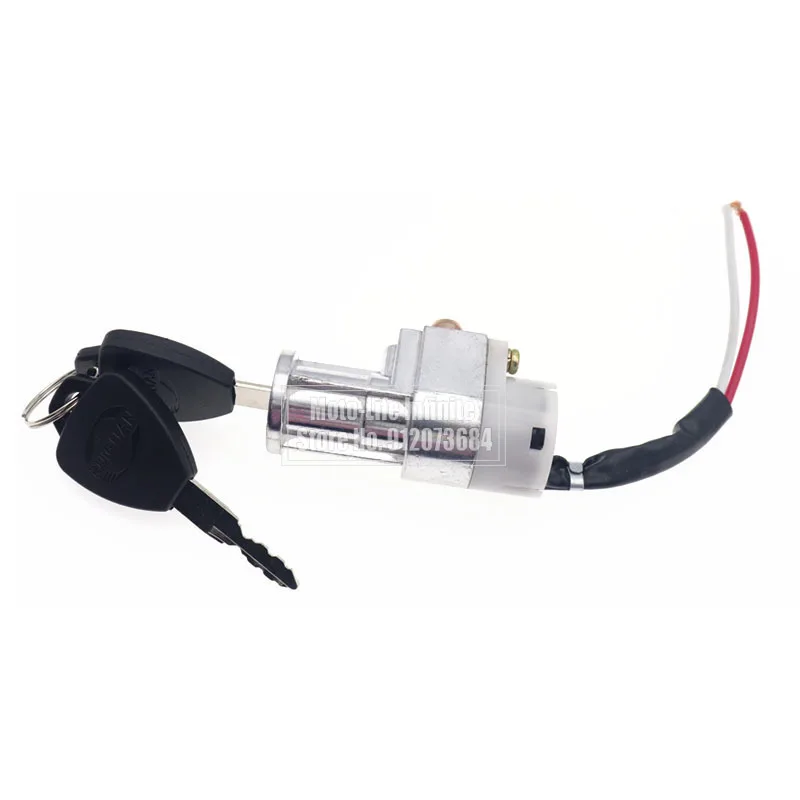 Универсальный эффективный мини-замок для аккумулятора мотоцикла с 2 ключами