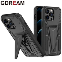 gdream shockproof phone case for iphone 7 8 se 2020 7plus x xr xs max kickstand cover for iphone 11 12 13 11pro 13pro max 12pro