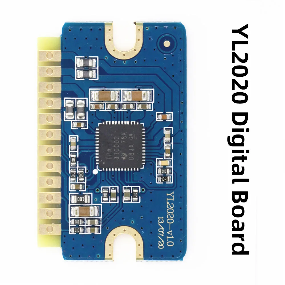 YL2020 V1.0 двухканальный двойной 20 Вт 2*20 Вт 2x20 Вт модуль цифрового усилителя класса D 12 В 24 В постоянного тока мини стерео аудио Плата
