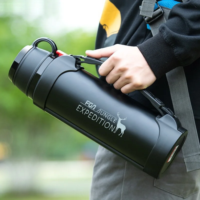 Чайник с вакуумной изоляцией большой емкостью для дома Дорожная чашка на