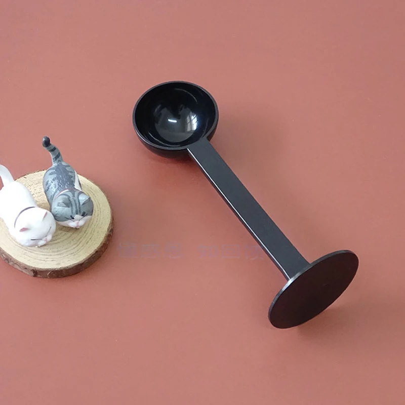 

2In1 Coffee Spoon 10g Powder Measuring Spoon Dual-use Coffee Powder Press Scoop Coffee Accessories Kitchen Accessories