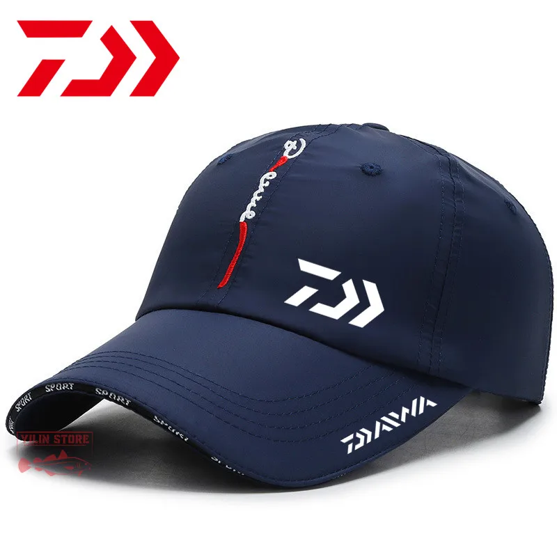 

New Fishing Sun Hat Summer Men's Outdoor Sports Travel Sun HatBreathable Quick-drying Baseball Cap Riding Fishing Sunshade Hat