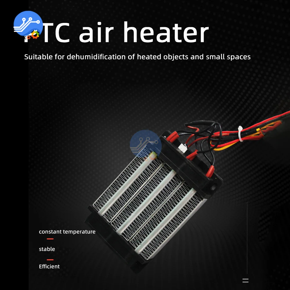 

600W 220V Insulated PTC Ceramic Air Heater Heating Element Machine Electric Heater PTC Incubator Heater