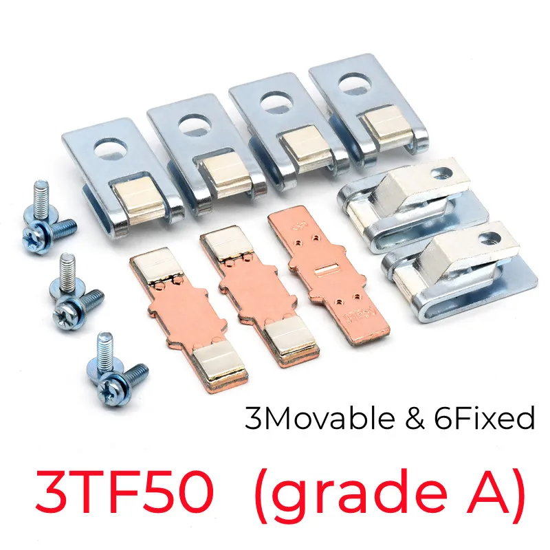 

Аксессуары для контакторов 3TY7500-0A 0X для 3TF50, Запасные детали для подвижных и статических контактов