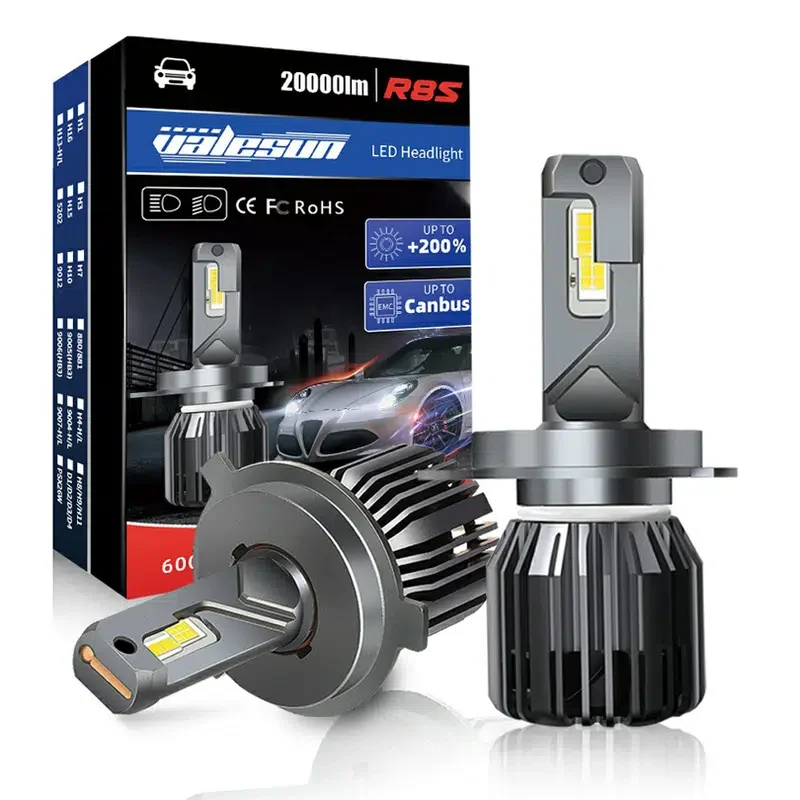 

R8S Luces Led H4 светодиодная фара Turbo Led H7 анти ошибка H11