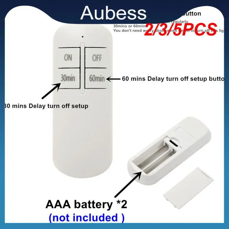 

2/3/5PCS 110v 220v Wireless Remote Control E27 Lamp Holder Base Lamp Socket E26 E27 With Remote Controller Bulb Base Holder Hot