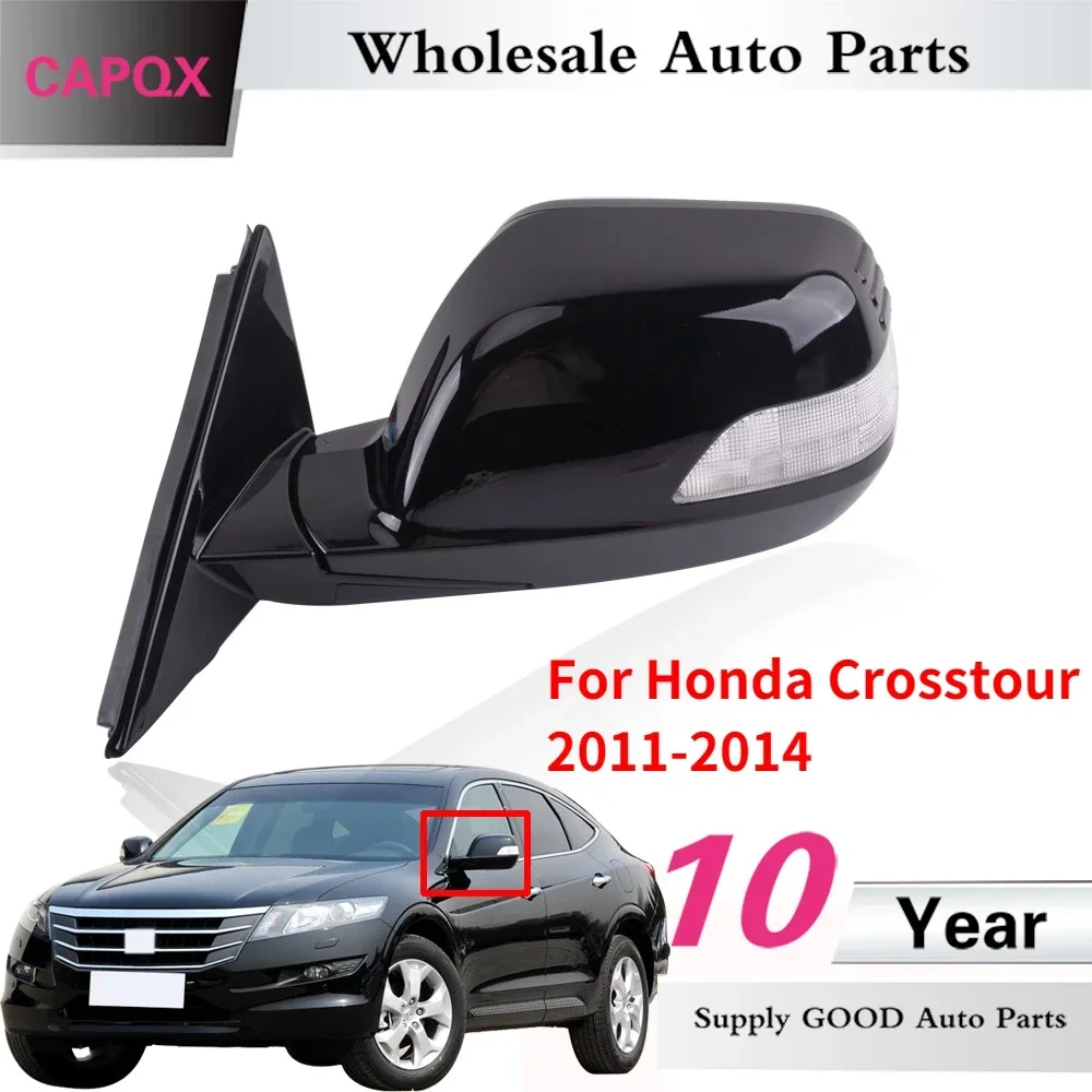 

Автомобильное боковое зеркало заднего вида CAPQX 11Pin для Honda Crosstour 2011-2014 боковое зеркало заднего вида в сборе