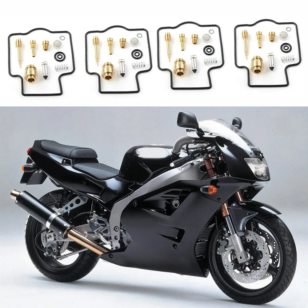4 комплекта карбюратора для Kawasaki ZXR400 1991-1999 ZXR 400 ремонт мотоцикла Ktis